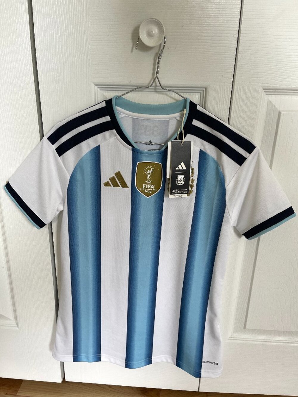 Argentina Fifa World Cup Soccer Jersey XS (Womens) Adidas